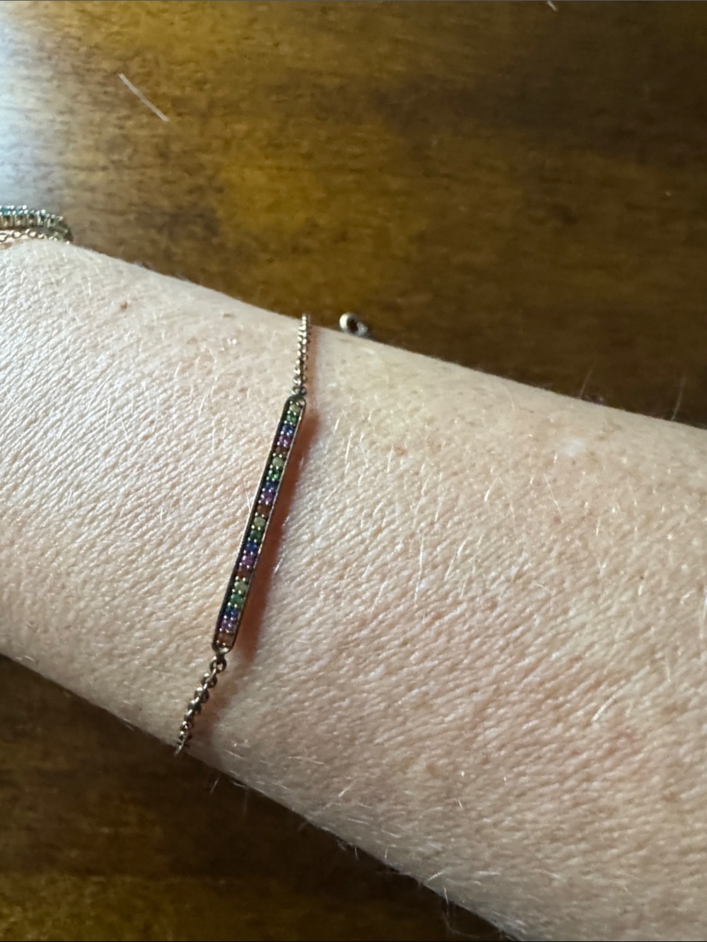 Monica Vinander Delicate Multicolor Bar Bracelet - Women's Jewelry